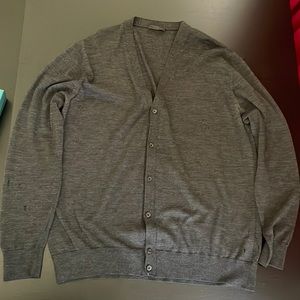 Prada cardigan size 56 (3X) in gray